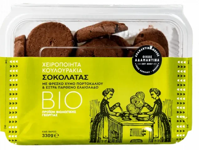 ΑΔΑΜΑΝΤΙΝΑ Κουλουράκια σοκολάτας 330 GR