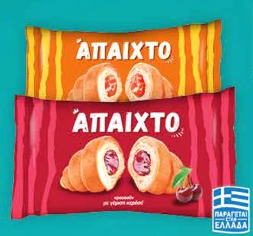 κρουασάν 70g βερίκοκο / κεράσι