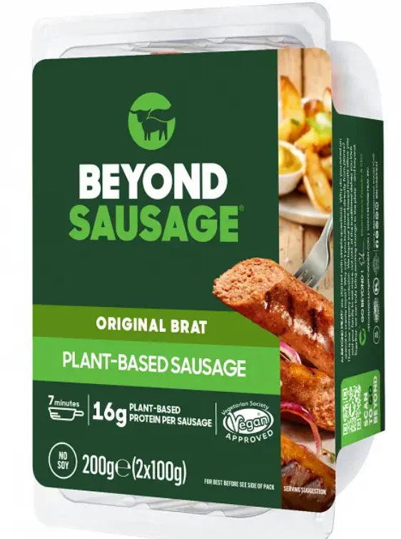 BEYOND MEAT Φυτικά Λουκάνικα Κατεψυγμένα 226 GR