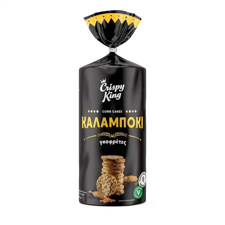 Crispy King Ρυζογκοφρέτα Με Καλαμπόκι Χωρίς Γλουτένη 100γρ.