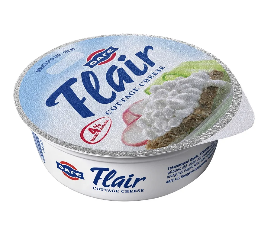 Cottage cheese flair
