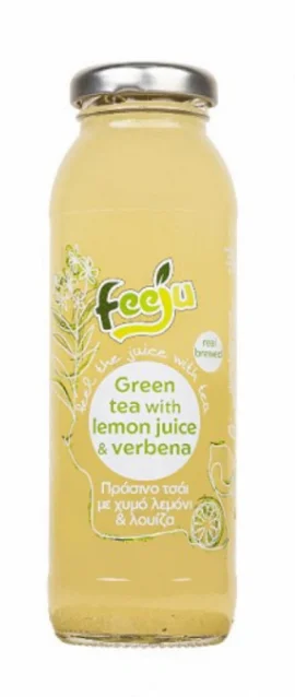 FEEJU Πράσινο Τσάι με Λεμόνι και Λουίζα 250 ml