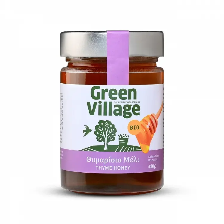 GREEN VILLAGE Μέλι Θυμαρίσιο 420 GR