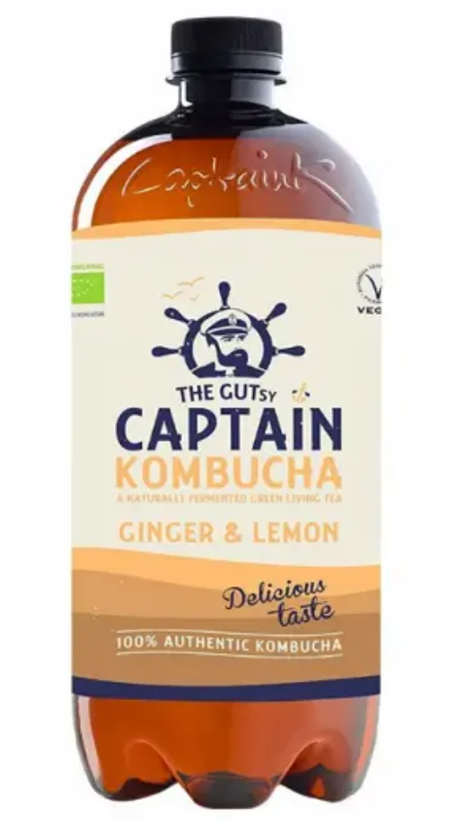 Kombucha Λεμόνι-Τζίντζερ
