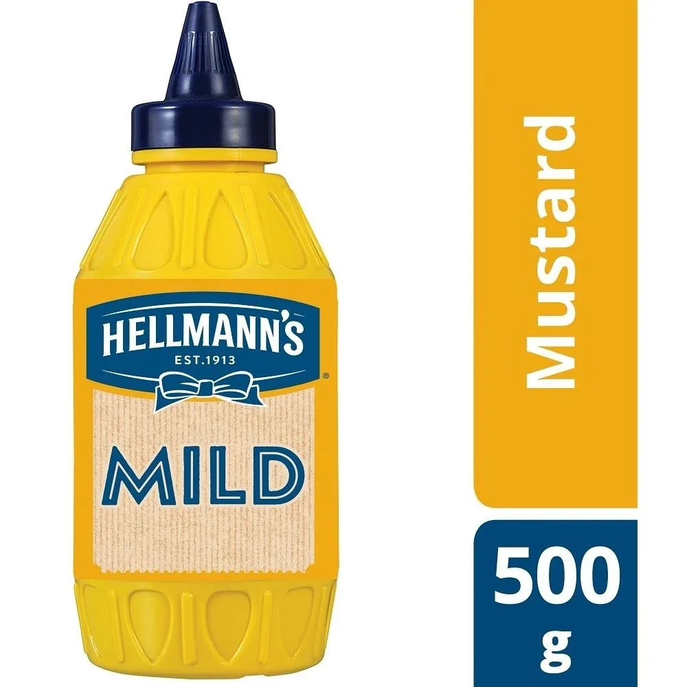 Hellmann's Απαλή  Μουστάρδα 500g