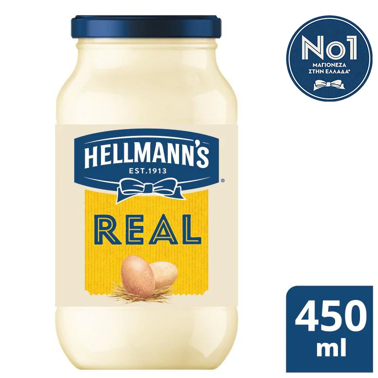HELLMANN'S Real Μαγιονέζα 450ml