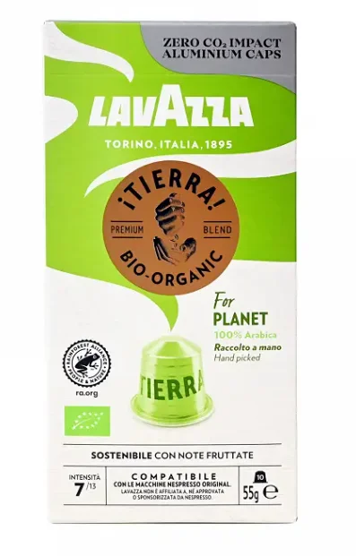 LAVAZZA Καβουρδισμένος Αλεσμένος Καφές σε Κάψουλες 10 τεμ.