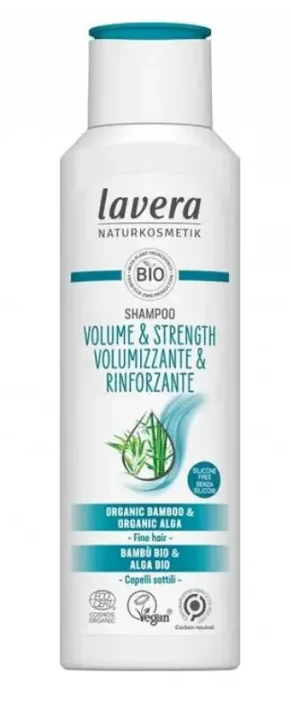 LAVERA Σαμπουάν Δύναμης-Όγκου Bamboo-Alga 250 ml