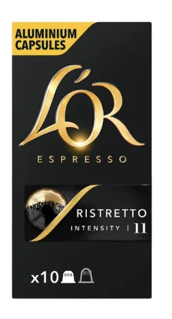 ESPRESSO LUNGO Profondo Int. 8, RISTRETTO Int. 11, COLOMBIA ANDES Int. 8 Aluminium Capsules