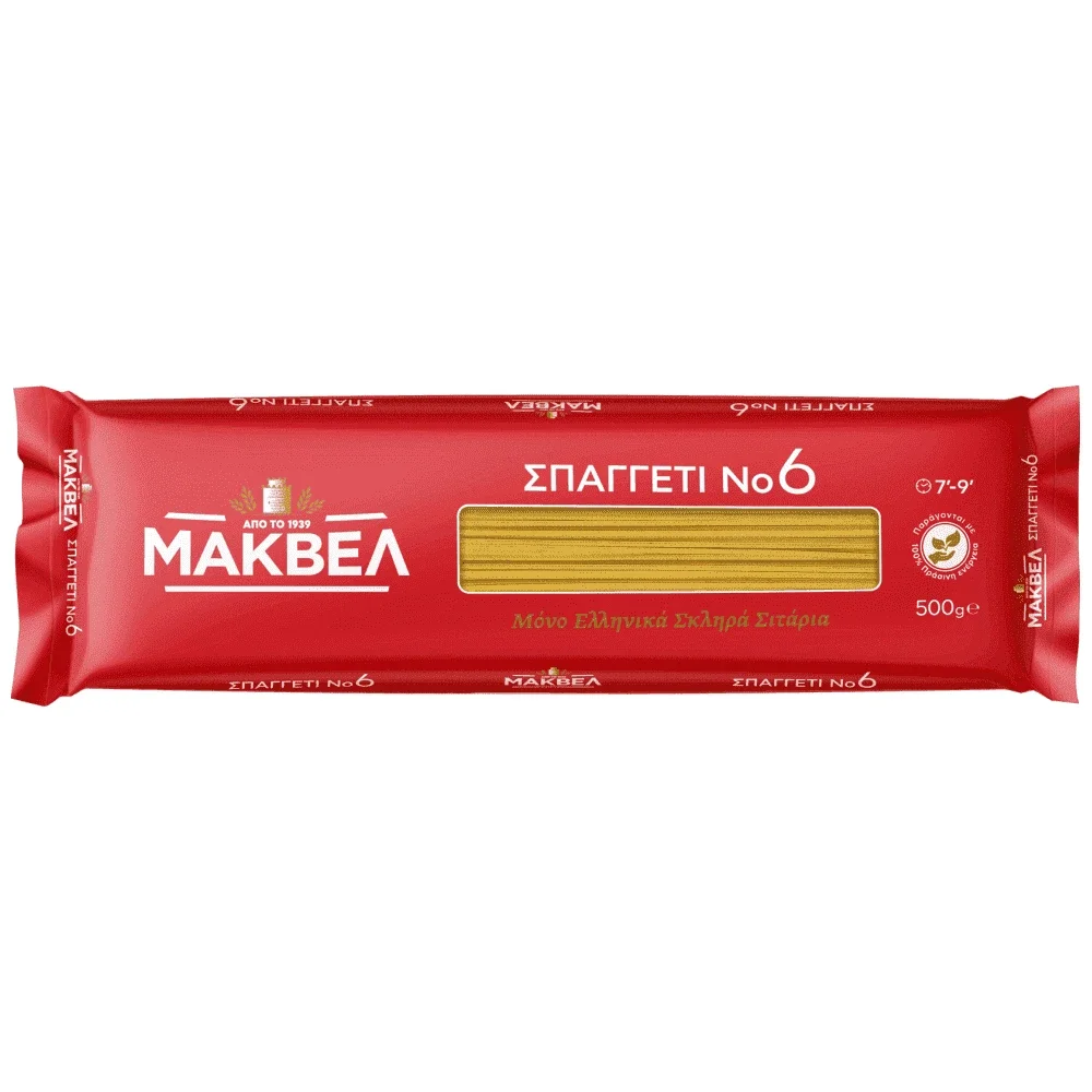 Σπαγγέτι Νο6 & Νο10 500γρ.