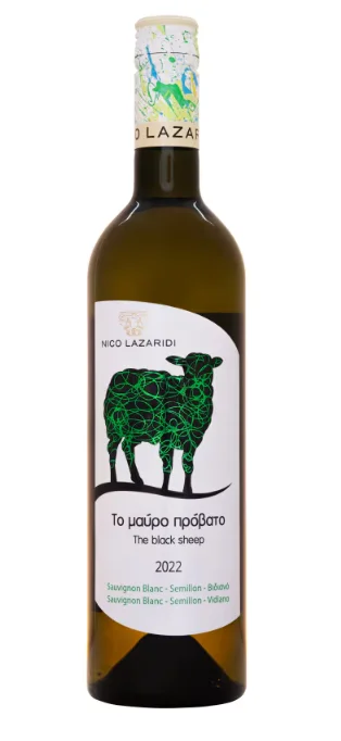 ΜΑΥΡΟ ΠΡΟΒΑΤΟ Οίνος Λευκός Sauvignon Blanc 750ml