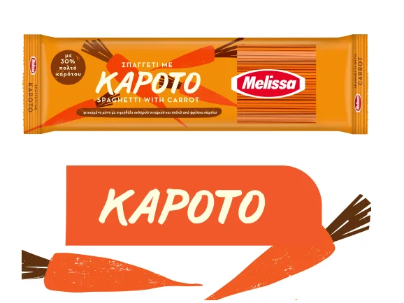 MELISSA Σπαγγέτι με Καρότο 400g