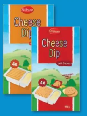 Cheese ντιπ (Κράκερς, κριτσίνια)
