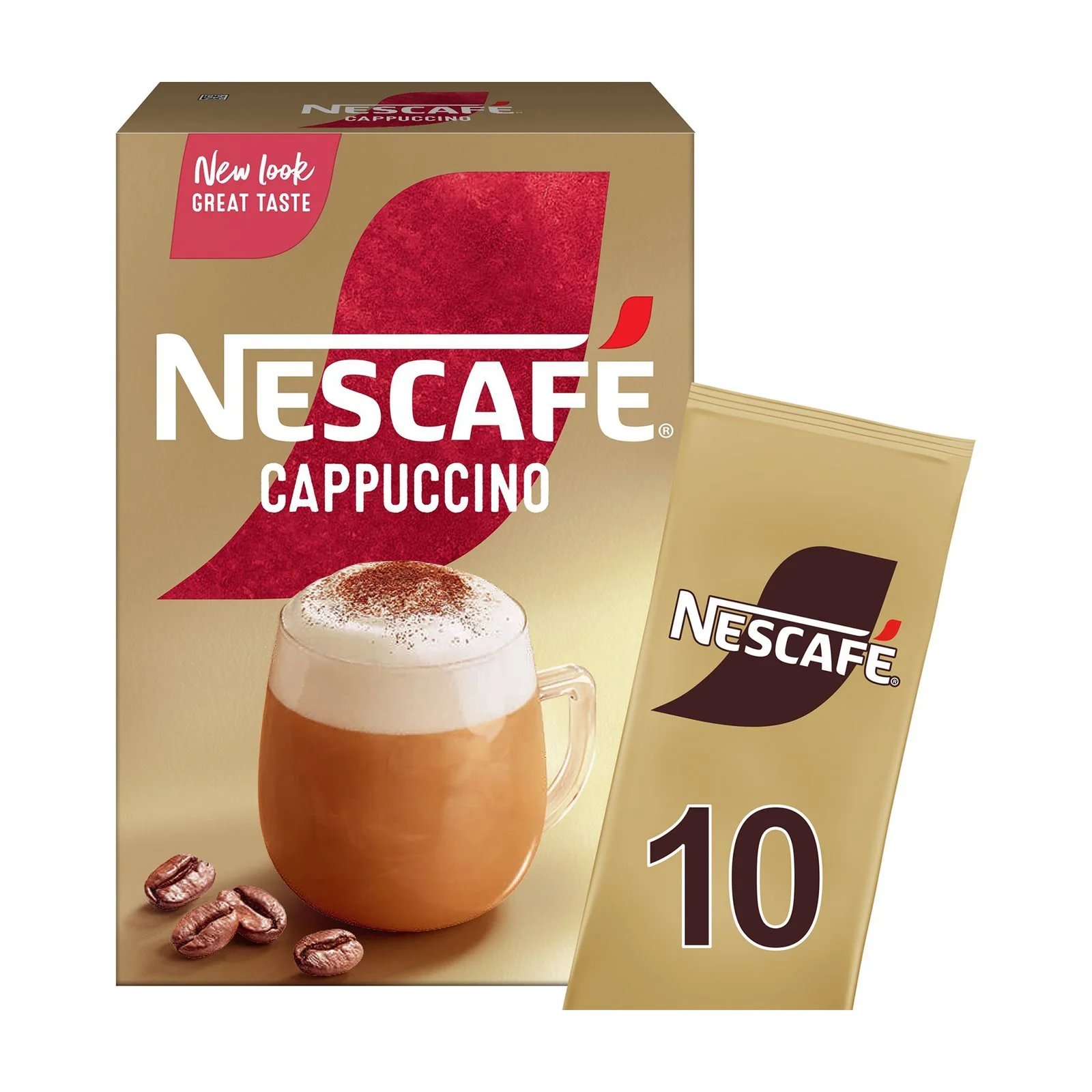 NESCAFE Gold Στιγμιαίο Ρόφημα Cappuccino Χωρίς γλουτένη 10x14g