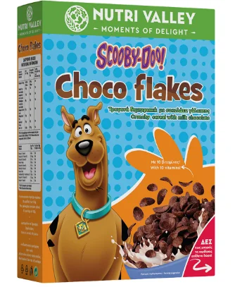 Nutri Valley Choco Flakes Scoobydoo 375gr