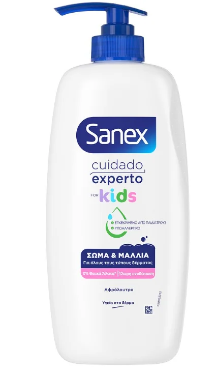 Sanex Zero% Παιδικό Αφρόλουτρο 475ml