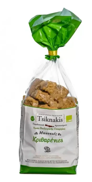 TSIKNAKIS Κριθαρένιες Μπουκιές 400 GR