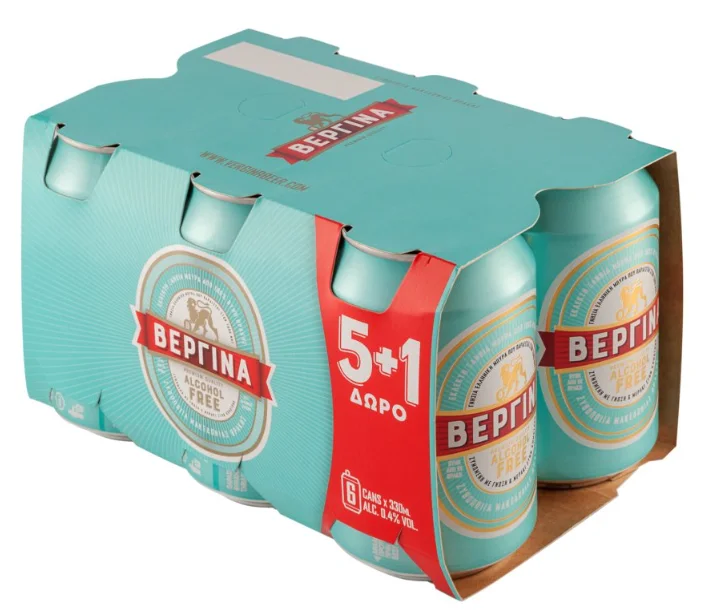 μπίρα 6x330ml (5+1 τεμ. ΔΩΡΟ)