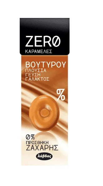 ZERO Καραμέλες βουτύρου ή κανέλα 32γρ.
