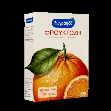 ΖΩΓΡΑΦΟΣ Φρουκτόζη Vegan Χωρίς γλουτένη 400g