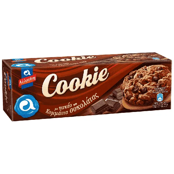 Αλλατίνη Cookie Με Κακάο & Κομμάτια...