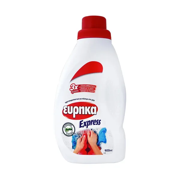 EYPHKA Express Απορρυπαντικό Ρούχων Χεριού Υγρό 900ml