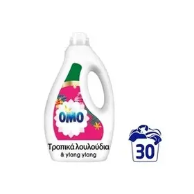 υγρό απορρυπαντικό πλυντηρίου ρούχων Τροπικά Λουλούδια 30μεζ