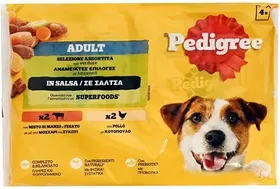 PEDIGREE υγρή τροφή σκύλου 100γρ./4x100γρ.