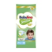 BABYLINO Sensitive Πάνες Cotton Soft No7 15+ Kg 36 τμχ