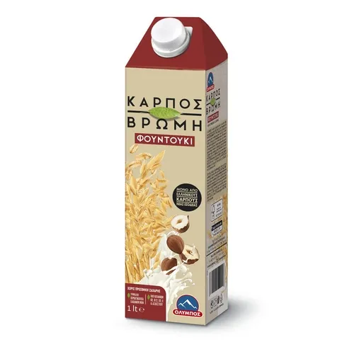 ΚΑΡΠΟΣ Ρόφημα Βρώμης με Φουντούκι 1lt