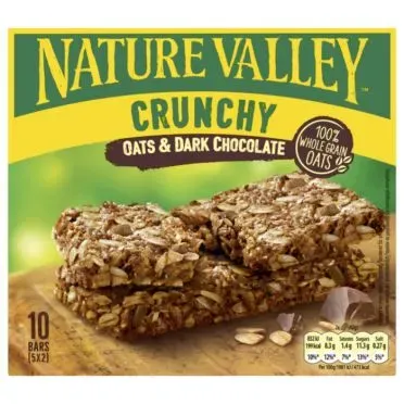 NATURE VALLEY ΜΠΑΡΕΣ ΜΟΥΣΛΙ&ΣΟΚ 5Χ42g.