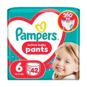 Active Baby Pants Παιδικές Πάνες-Βρακάκι Νο 6 (12-19kg) 29τεμ.