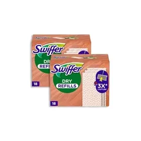 SWIFFER Πανάκια Καθαρισμού Ξύλο Παρκέ 18 Τεμάχια