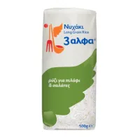 3ΑΛΦΑ Ρύζι Νυχάκι 500gr