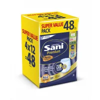 Ελαστικό Εσώρουχο Ακράτειας No2 Medium Monthy Pack Premium Sensitive Pants Sani 4x12τεμ