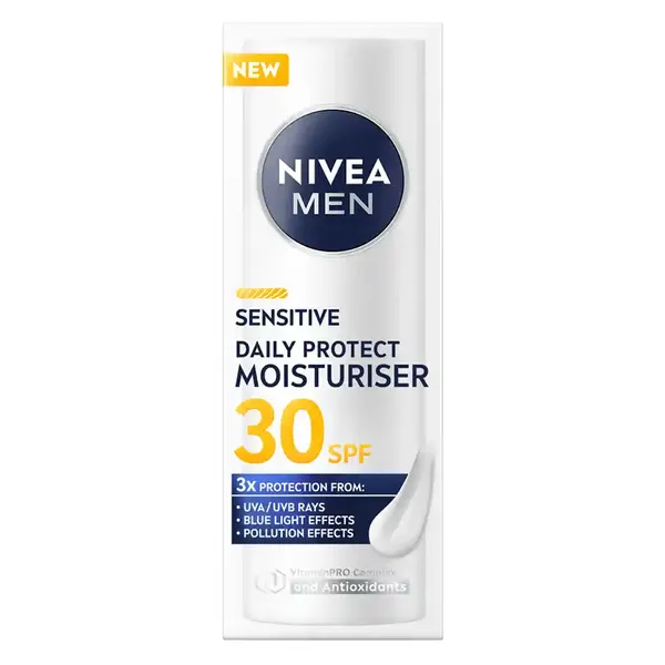 Nivea Men Κρέμα Προσώπου Sensitive Triple Protection SPF30 50ml.