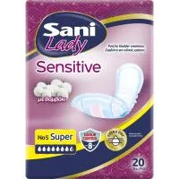 Σερβιέτες Ειδικών Χρήσεων με Βαμβάκι Super No5 Sani Lady 20τεμ