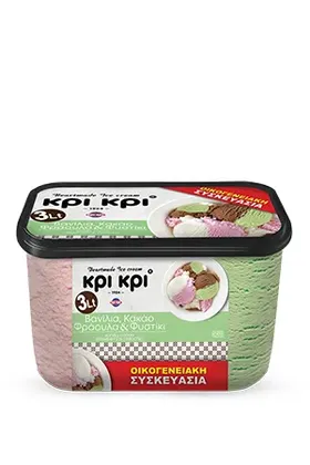Παγωτό ΚΡΙ ΚΡΙ heartmade 1500γρ./3λίτ.