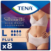 Tena Silhouette Plus Large Creme Πάνες Ακράτειας 8 τεμ.