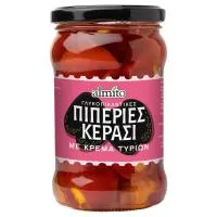 Γλυκοπικάντικες Πιπεριές Κεράσι με Κρέμα Τυριών και Μπαχαρικά Almito 170g