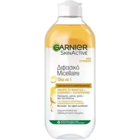 GARNIER MICELLAIRE ΔΙΦΑΣΙΚΟ ΝΕΡΟ ΝΤΕΜΑΚΙΓΙΑΖ ΓΙΑ ΕΝΤΟΝΟ ΑΔΙΑΒΡΟΧΟ MAKE-UP 400ML