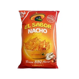 EL SABOR nacho chips sour cream & onion ή chili ή bbq 180γρ.