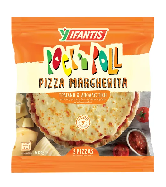 πίτσα rock 'n roll 3x460γρ. ή margherita 2x420γρ.
