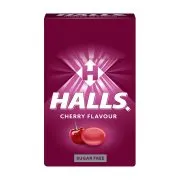 HALLS Καραμέλες με γεύση Κεράσι Χωρίς ζάχαρη 28g