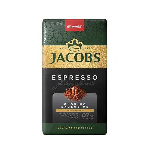 Jacobs Καφές Αλεσμένος Espresso Arabica Exclusiva 250gr