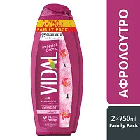 Vidal Αφρόλουτρο Gel Orchid 2x750ml.