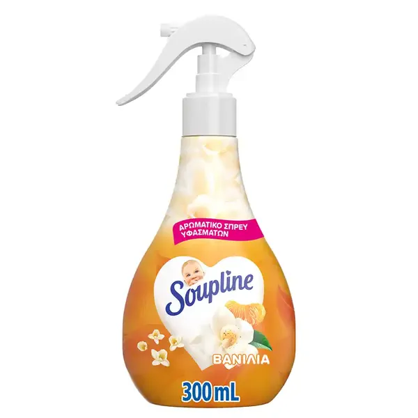 Soupline Αρωματικό Σπρέυ Υφασμάτων Βανίλια 300ml