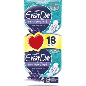 EVERYDAY Lavender Fresh Σερβιέτες Ultra Plus Normal 18τεμ