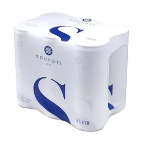 ΣΟΥΡΩΤΗ sparkling 330ml 6τεμ
