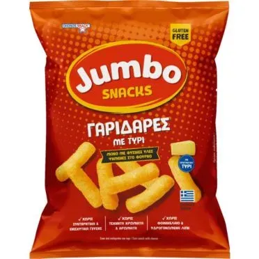 JUMBO ΧΩΡΙΣ ΓΛΟΥΤΕΝΗ ΓΑΡΙΔΑΡΕΣ 85g.